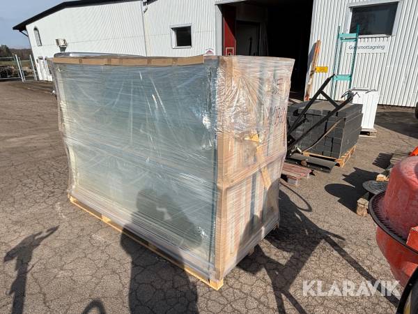 Fasta fönster Nordiska fönster 2-Glas 6st