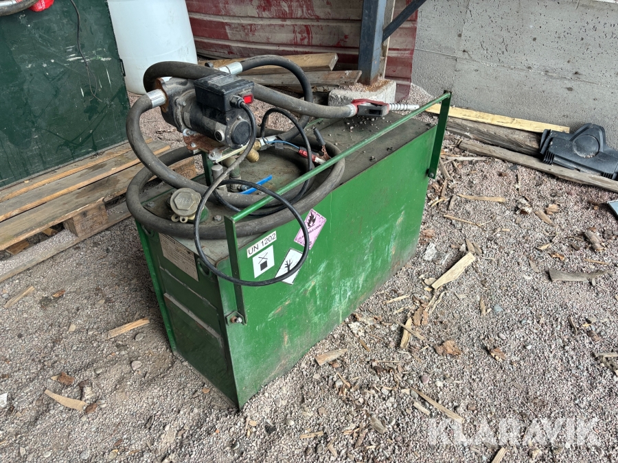 Dieseltank Rudskoga Flaktank