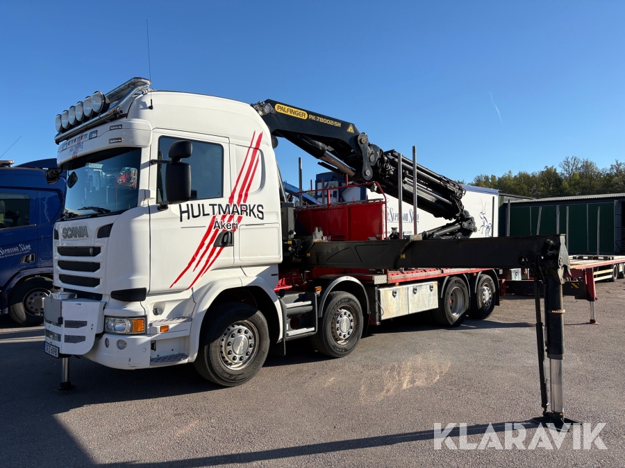 Kranbil / Bodbil Scania R450LB8X2*6HNB Palfinger PK 78002-SH
