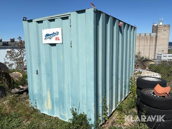 Verktygscontainer 3x2m