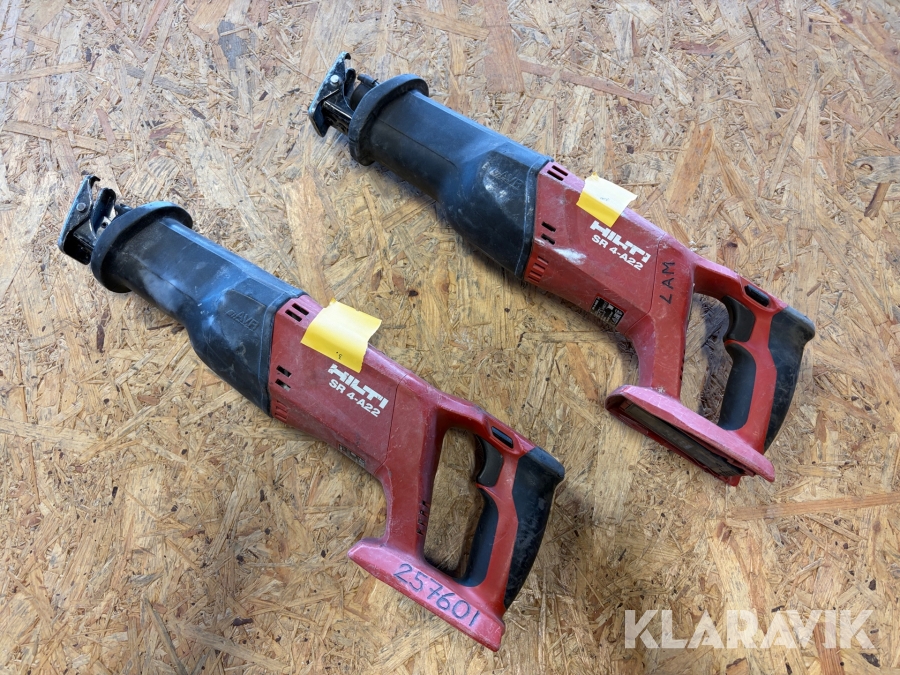 Tigersåg  2 st Hilti SR4-A22