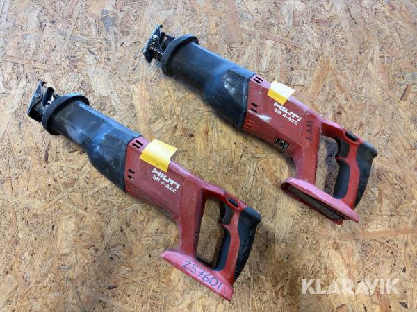 Tigersåg  2 st Hilti SR4-A22