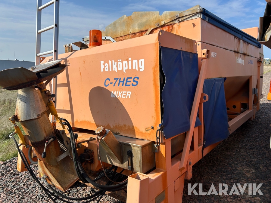 Spridare på lastbäxlarram Falköping C-7 HES