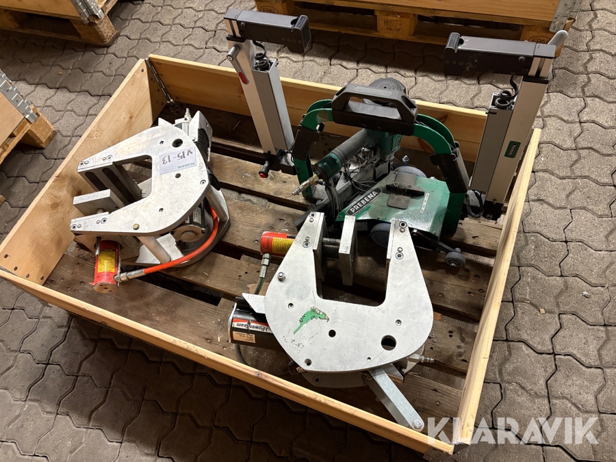 Pressbläck och spikpistol med slider. SPX / Prebena B /5C-Q75T