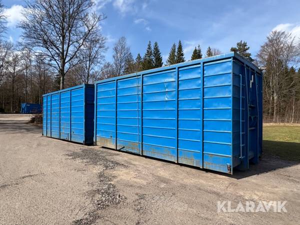 Lastväxlarflak CMT UNI315 med öppningsbara sidor 24ton 2st