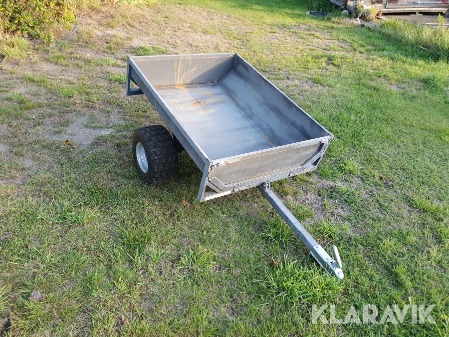 Tippkärra Atv alt gräsklippare 500 kg