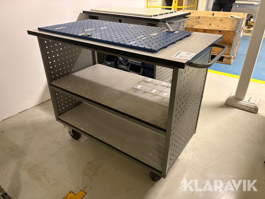 Arbetsbänk Gigant på hjul