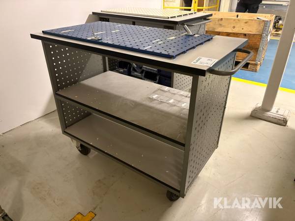 Arbetsbänk Gigant på hjul