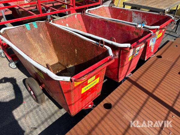 Fodervagn 3 st Starke Arvid 14000