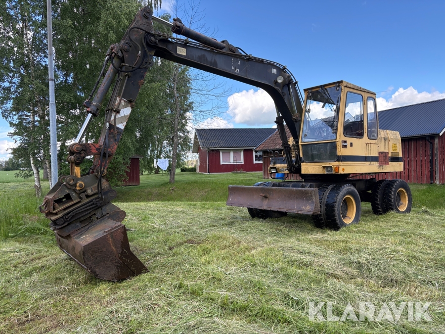 Hjulgrävmaskin Liebherr A 902 med tiltrotator & redskap