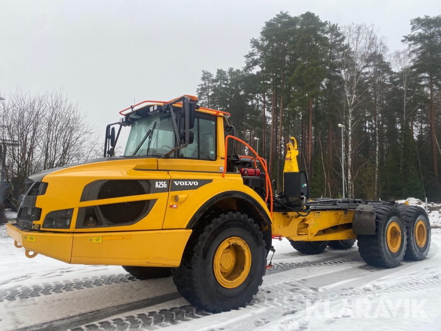 Lastväxlardumper Volvo A25G Palfinger T24