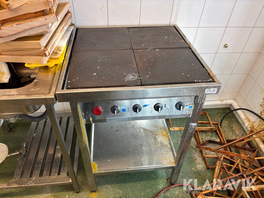 Storköksspis Metos 4 plattor