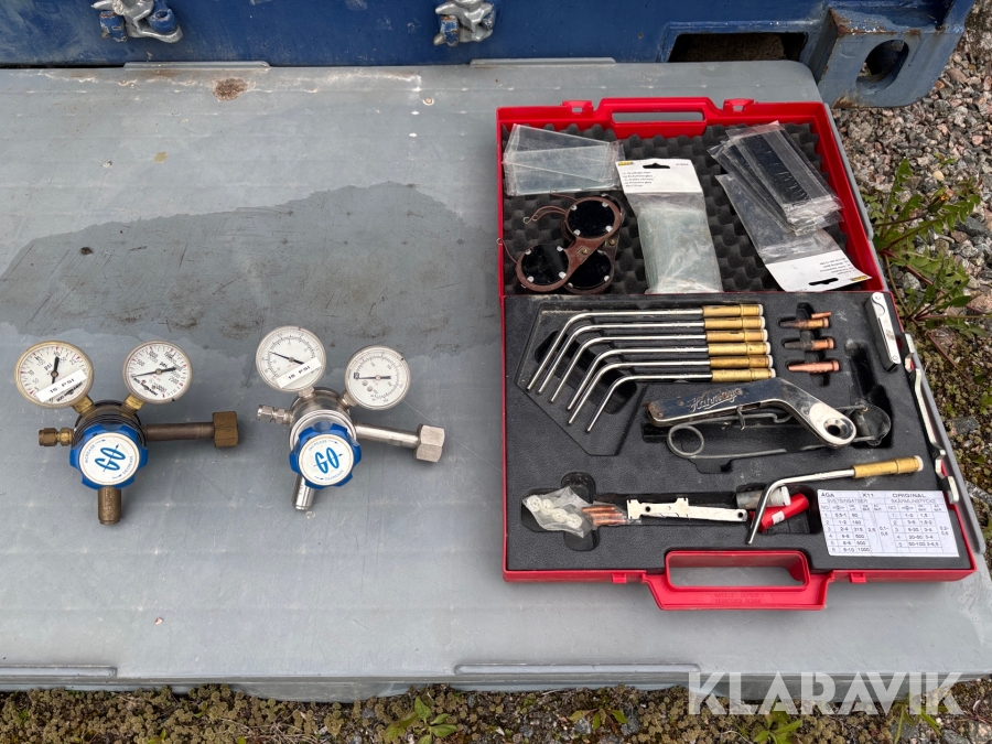 Gasklocka Boo Instrument med tillbehör