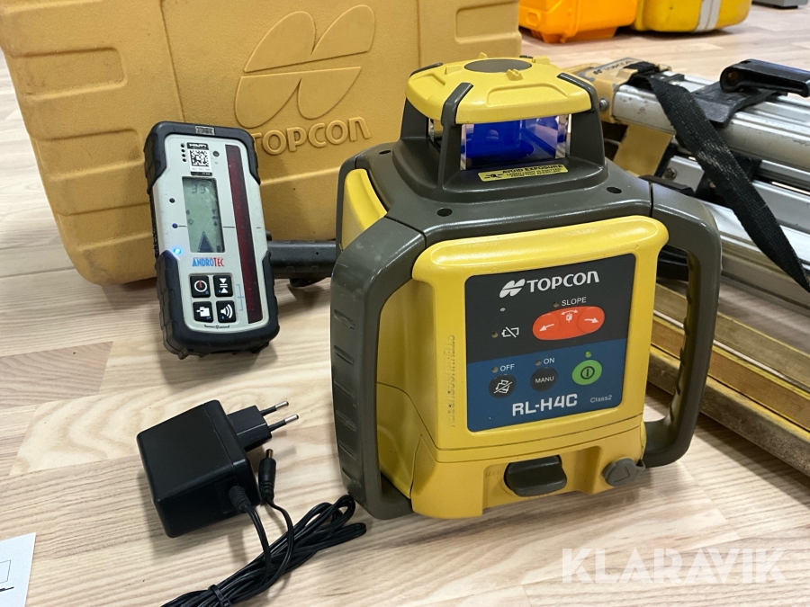 Planlaser Topcon RL-H4C kalibrerad