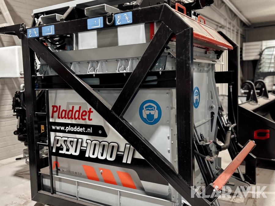 Grävsug Pladdet PSSU-1000-II