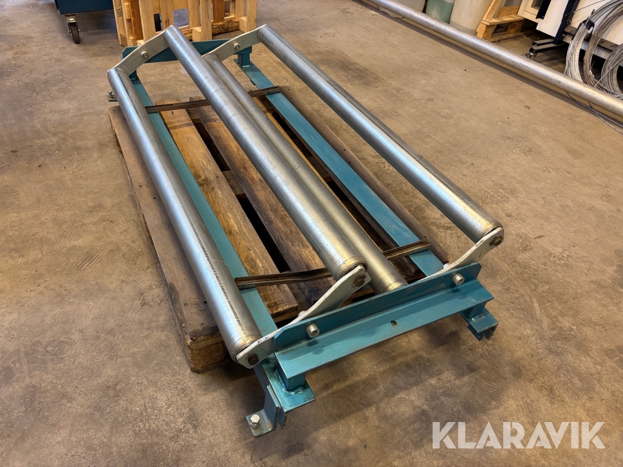 Plåtvagga upp till 140cm rullar