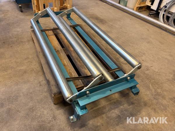 Plåtvagga upp till 140cm rullar