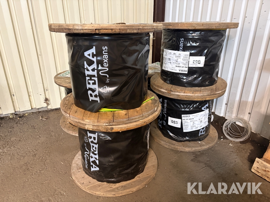 Kopplingskabel Reka RQ 25 GNYE 3000 meter
