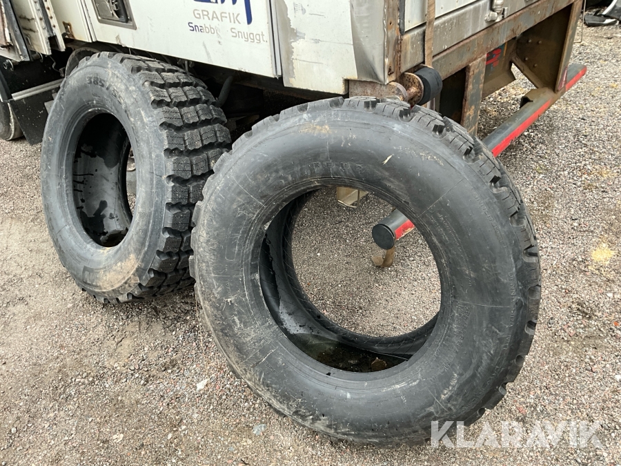Entreprenaddäck Michelin 385/55-22,5 1par vinterdäck