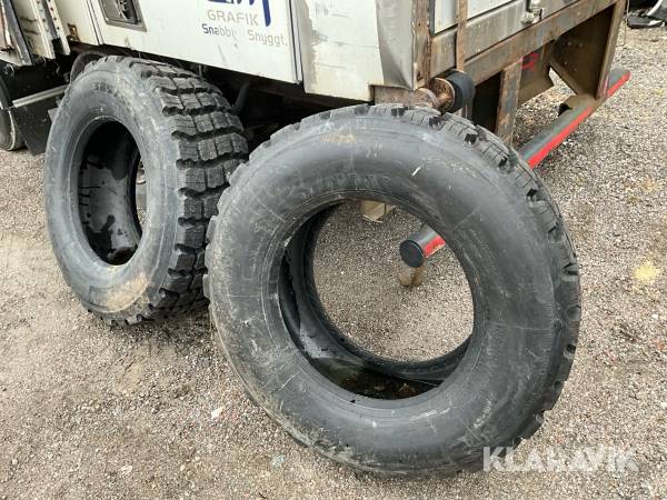 Entreprenaddäck Michelin 385/55-22,5 1par vinterdäck