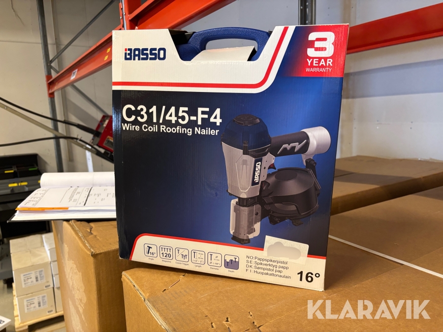 Pappspikpistol Basso C31/45-F4