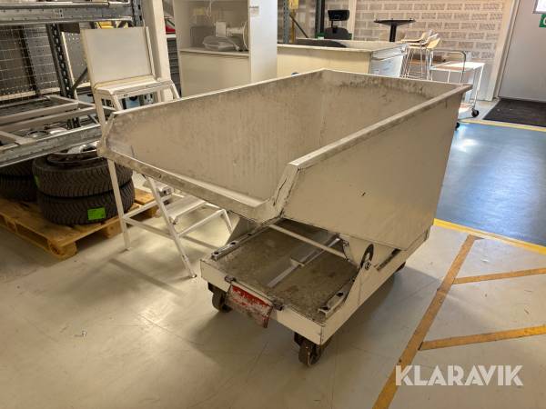 Spåncontainer 0,6 m3