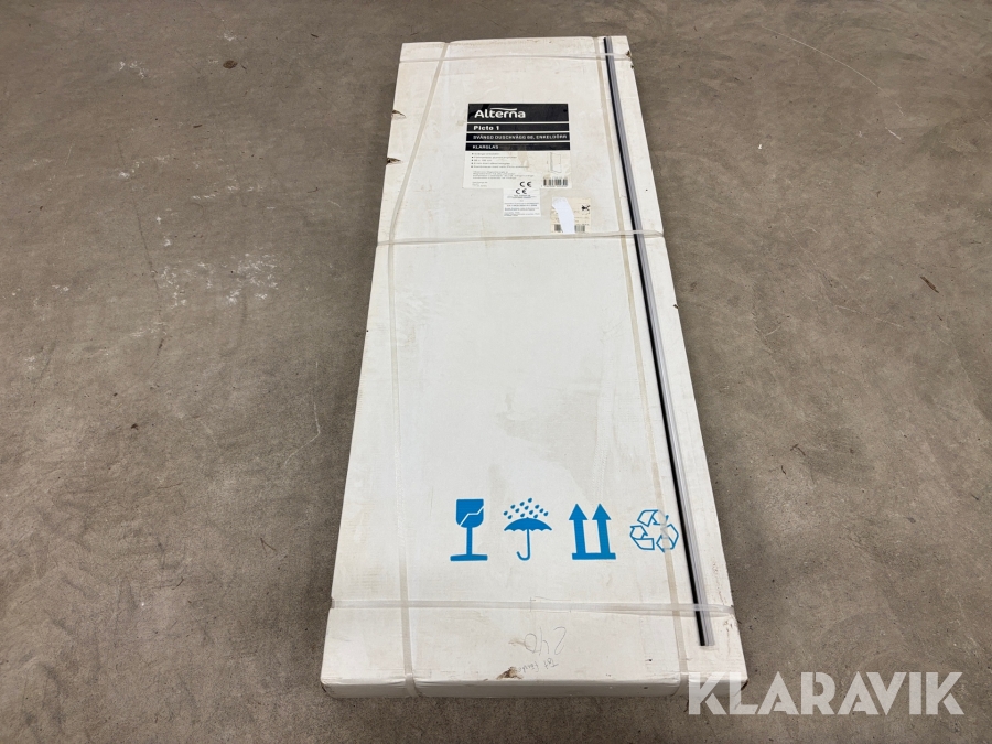 Duschvägg/svängd enkeldörr Alterna Picto 1 1st