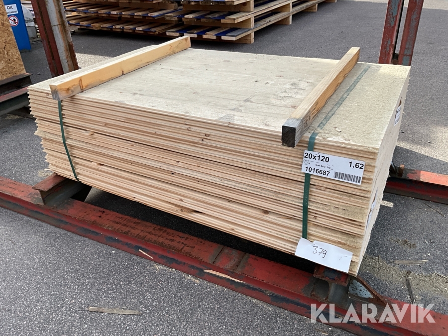 Virkespaket råspont 20x120