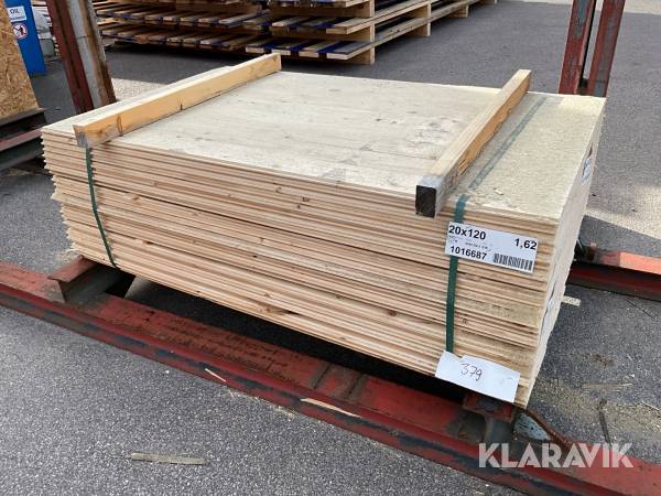 Virkespaket råspont 20x120