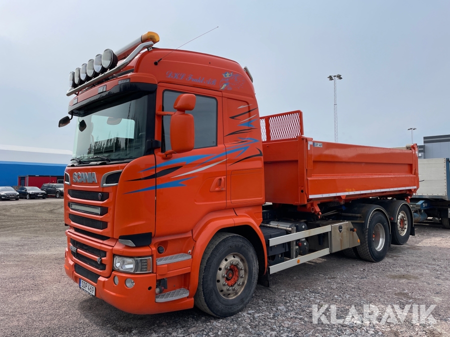 Tippbil Scania R580