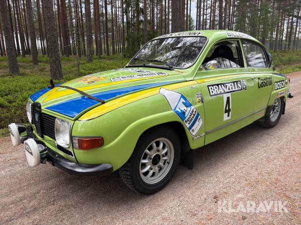 Veteranbil Saab 96 Eklund/Blomqvist rallykopia
