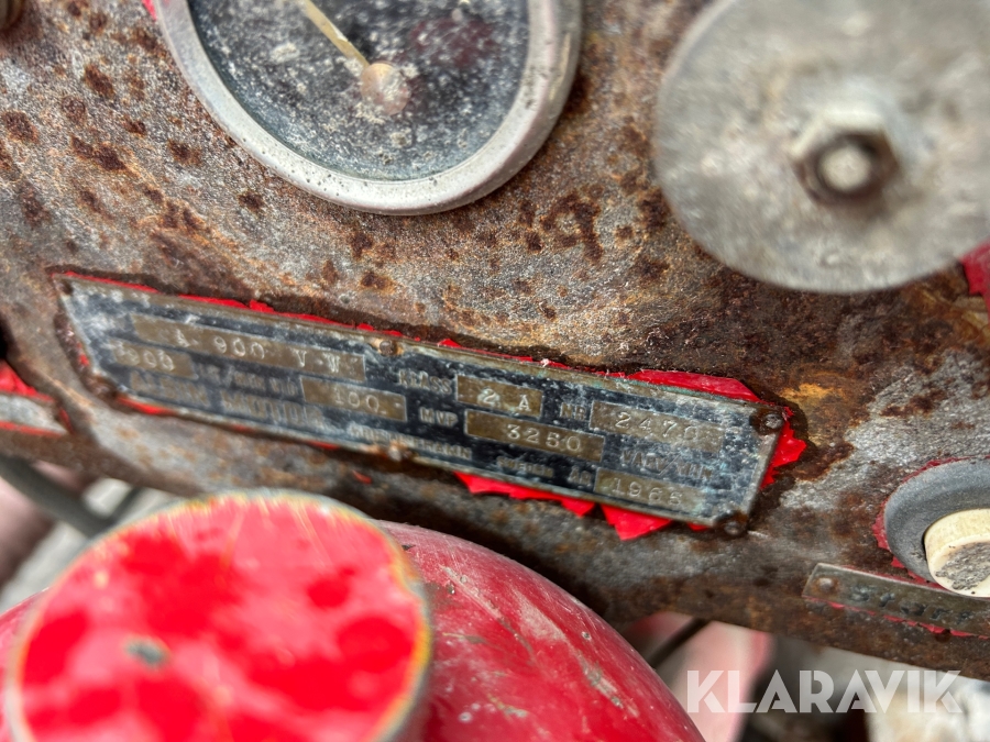 Brandpump Albin Motor A-900-VW