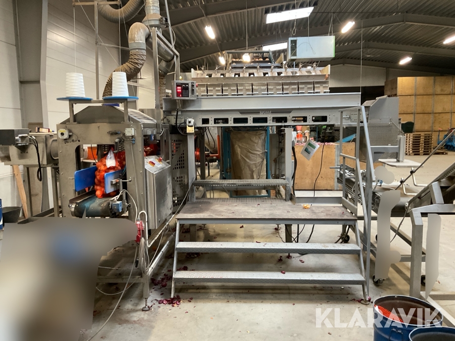 Säckautomat med våg EMVE/NEWTEC/GILLENKIRCH 9 skålar