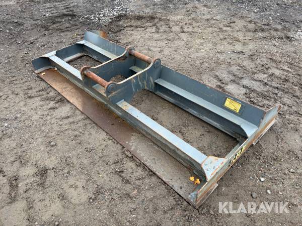Avjämningsbalk med skär SRF 2000 mm med S45 fäste