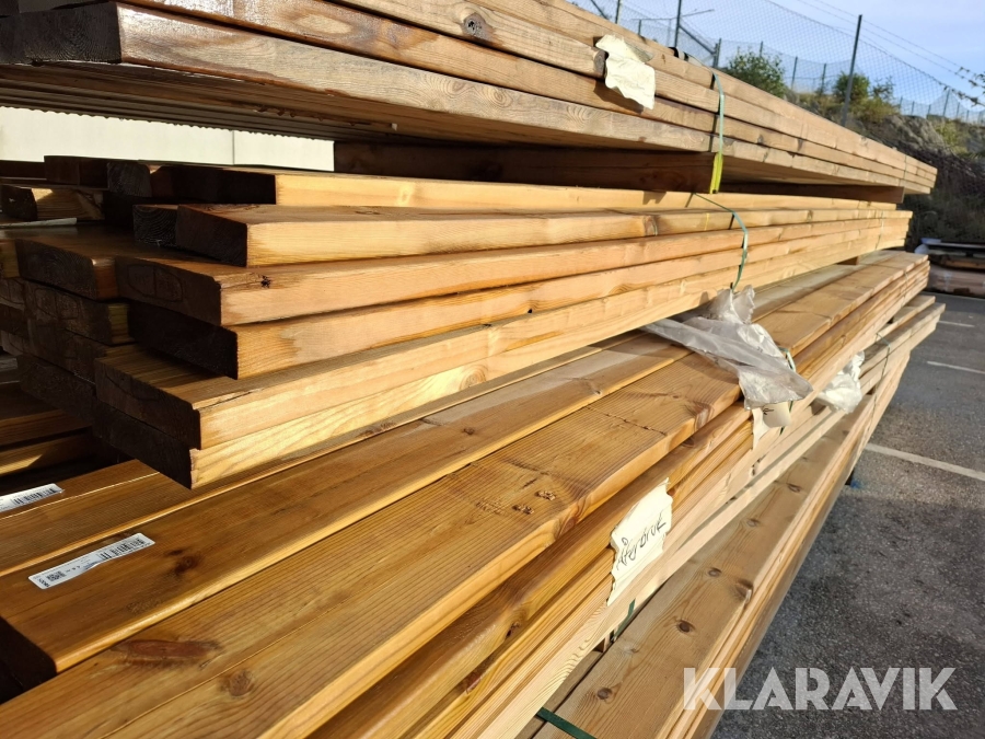 Trall 34x145x5400mm Impregnerad