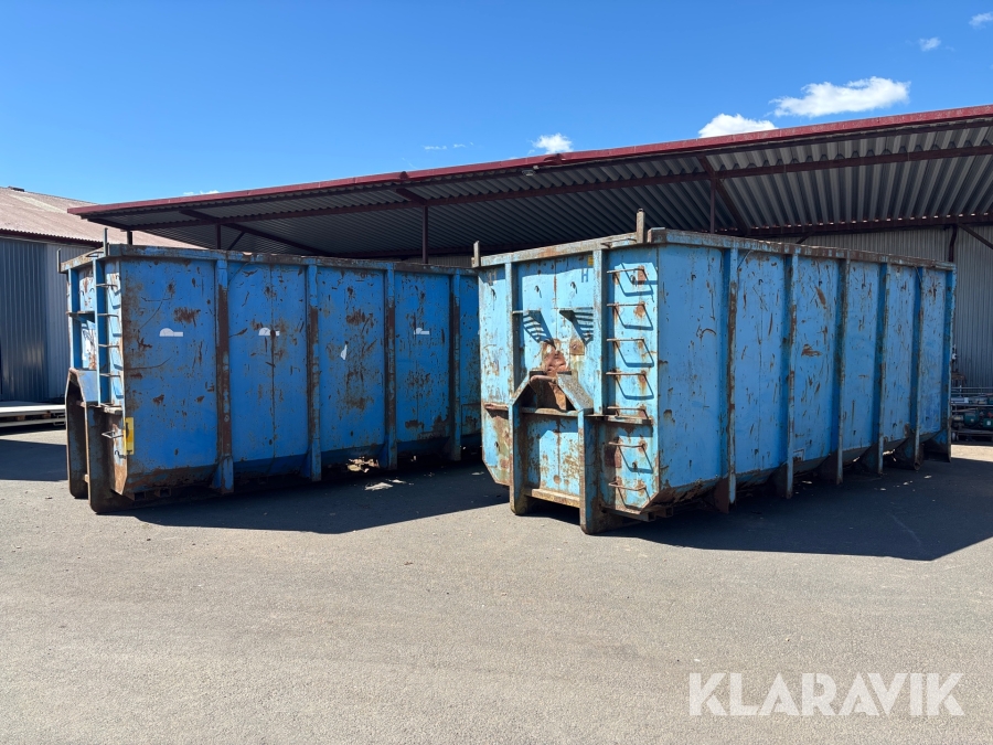 Lastväxlarflak / Lastväxlarbalja ≈ 35m3 - 2st