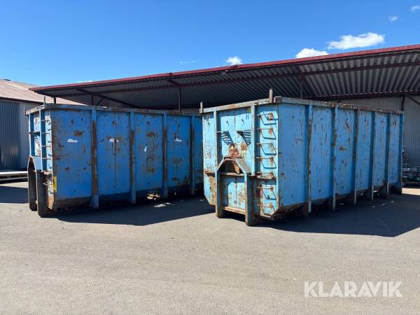 Lastväxlarflak / Lastväxlarbalja ≈ 35m3 - 2st