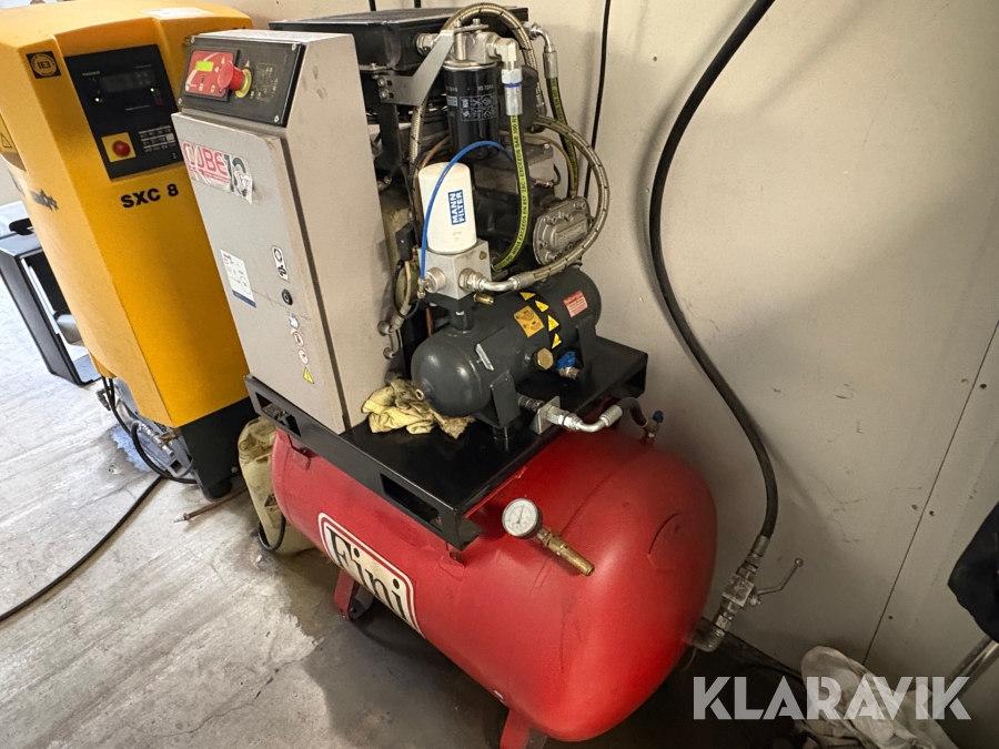 Skruvkompressor Fini Cube 10