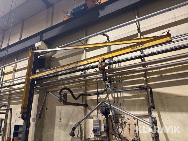 Telfer KITO 400kg med kranarm