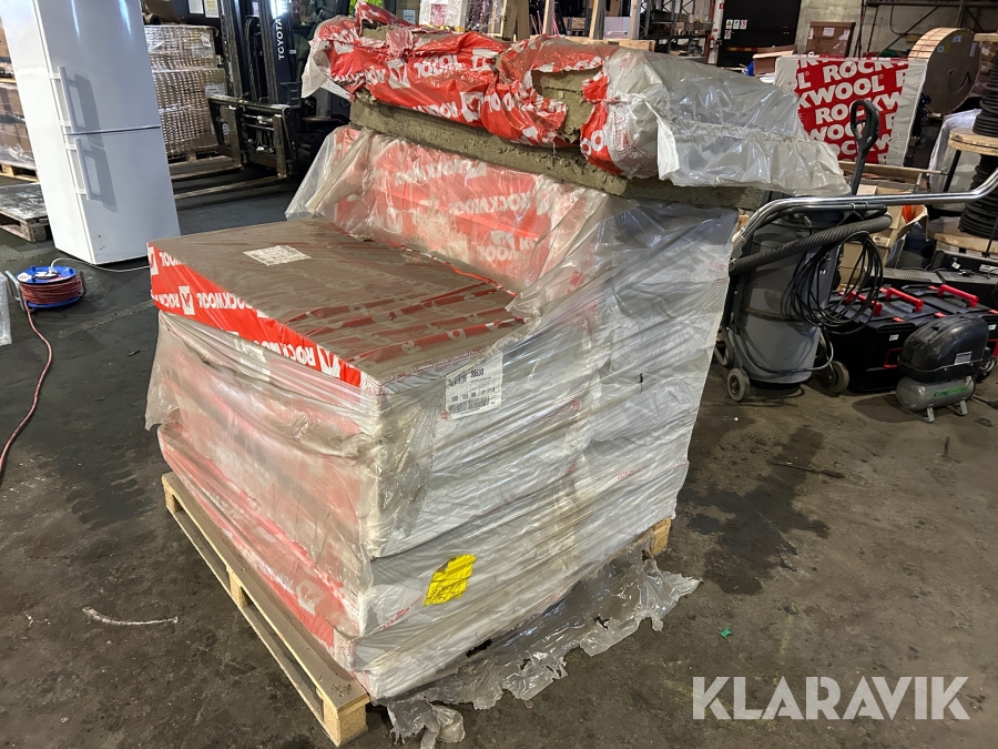 Isolering Rockwool ca 20 skivor