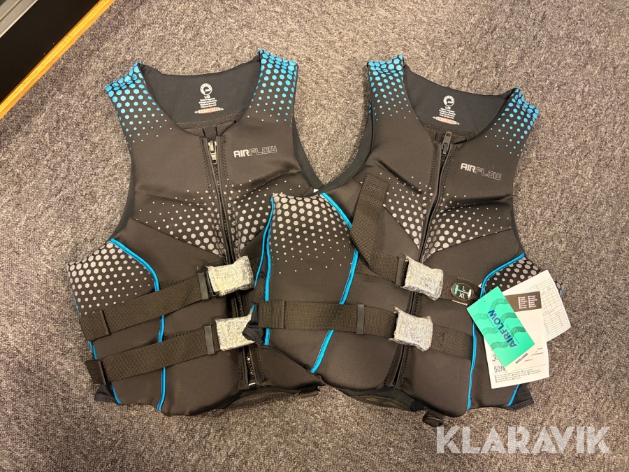 Flytvästar Airflow Stl. L 2 st