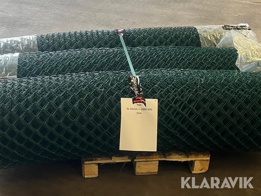 Parti med stängsel Demex Mörkgrön