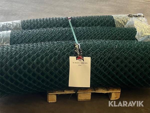 Parti med stängsel Demex Mörkgrön