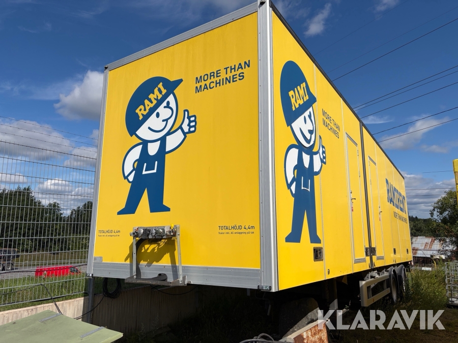 Trailer/utställningamonter Citytrailer HRD SKFG2Z