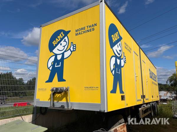 Trailer/utställningamonter Citytrailer HRD SKFG2Z