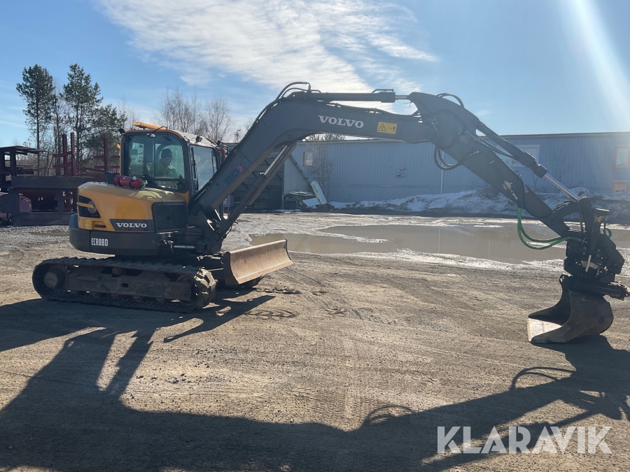 Grävmaskin Volvo ECR88D
