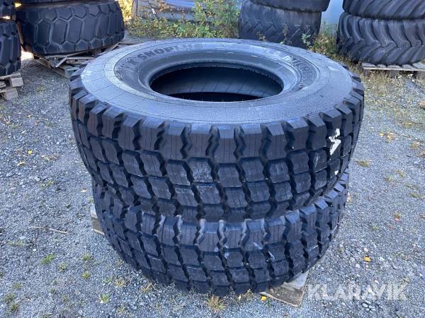 Entreprenaddäck Michelin X Snowplus 2 st