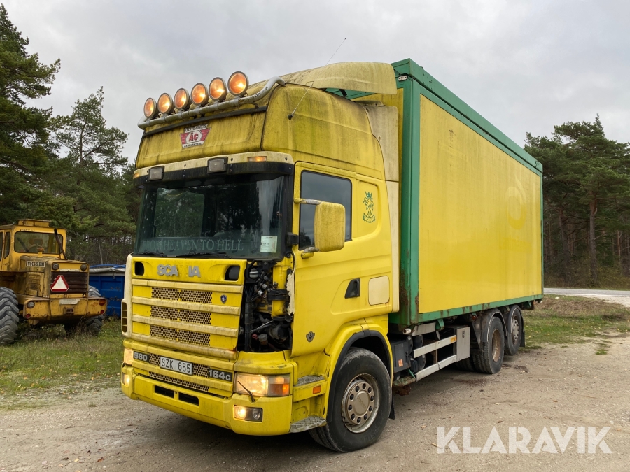 Flis-flexo lastbil Scania 164g
