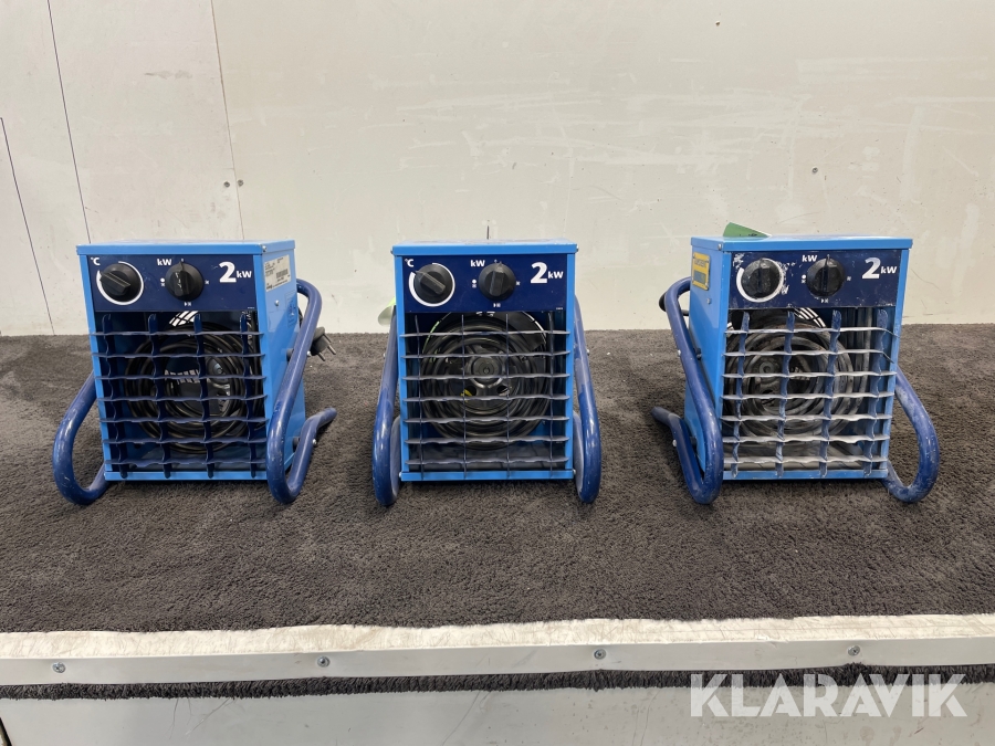 Varmluftsfläktar El-Björn VF 21 A