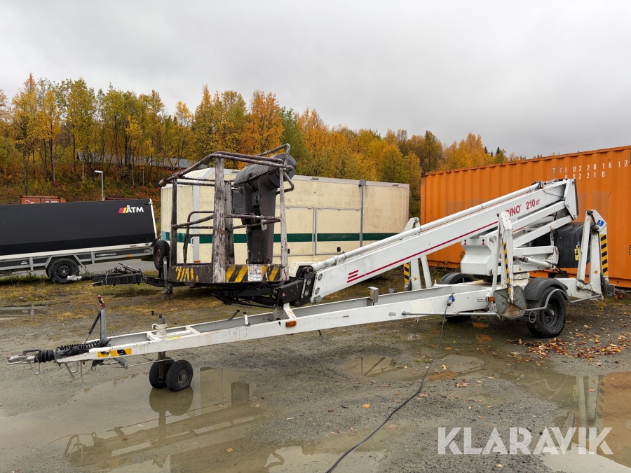 Släpvagnslift Dino Lift 210 XT
